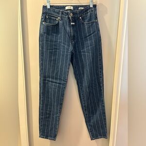 Closed “Day” Jean in Medium Wash Striped Denim